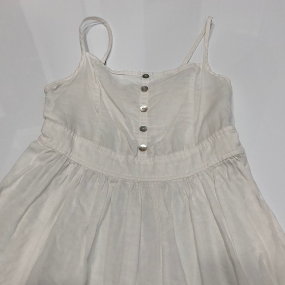 Eddie Pen Shirt White Dress Size 8 - Picture 2 of 4